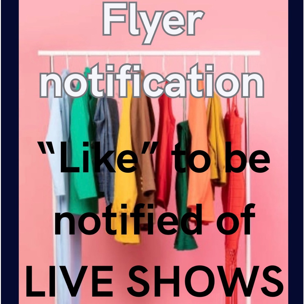 Give this a heart to be notified of my LIVE SHOWS!